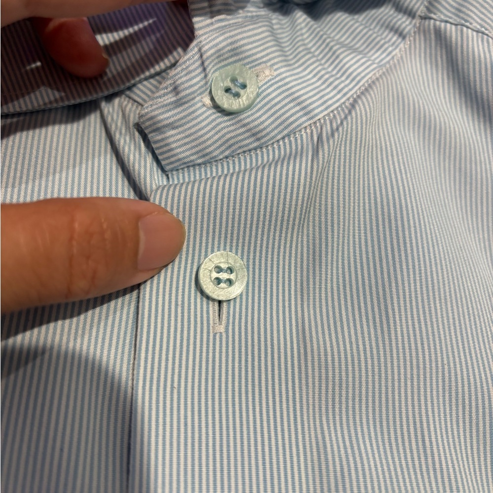 ETON Contemporary Shirt with Mixed Buttons 15.5/39 - Picture 4 of 4